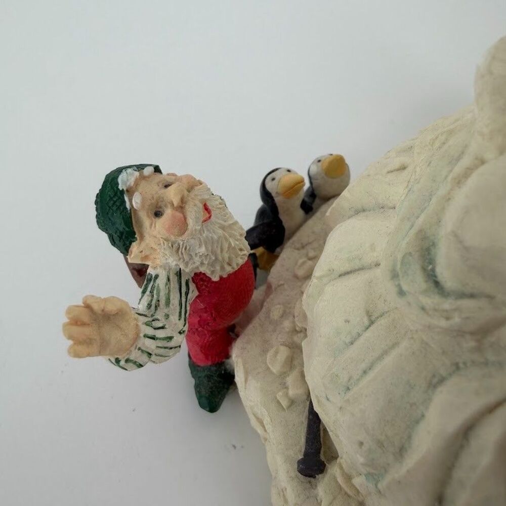 Vintage House of Lloyd Christmas Around the World "Sculpting Santa" w Box 1997 - Picture 4 of 16